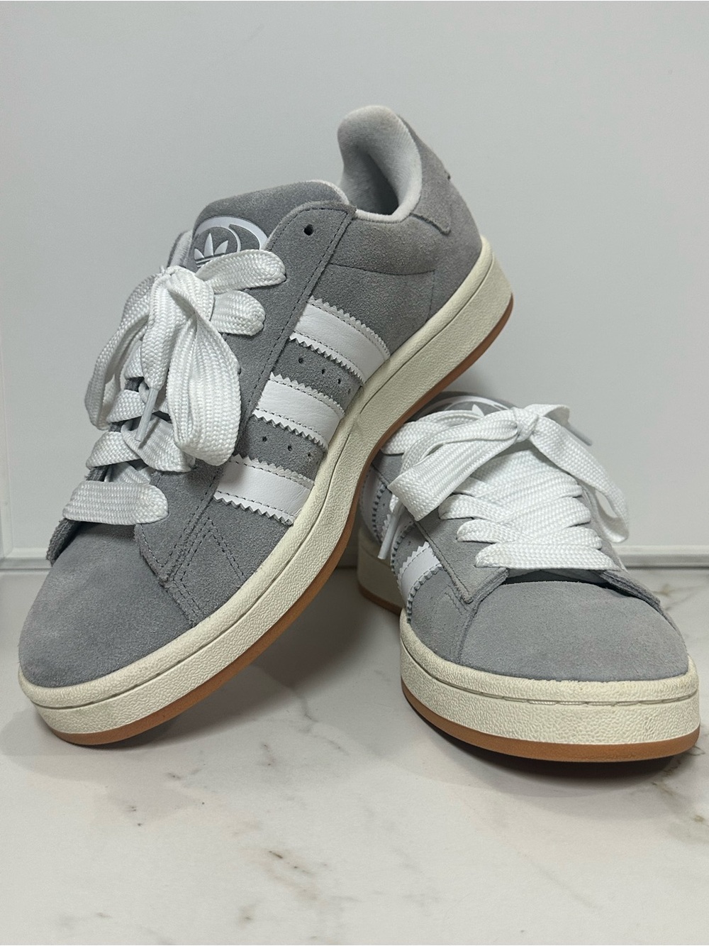 adidas Men’s Campus 00S Gray Three/Cloud White/Off White 9